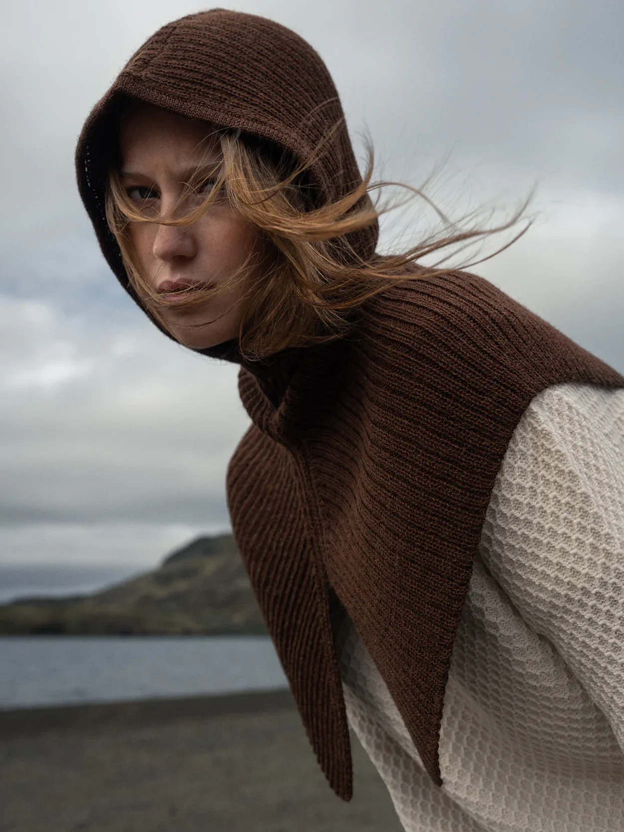 Alpaca Rib Hood - Margir litir 