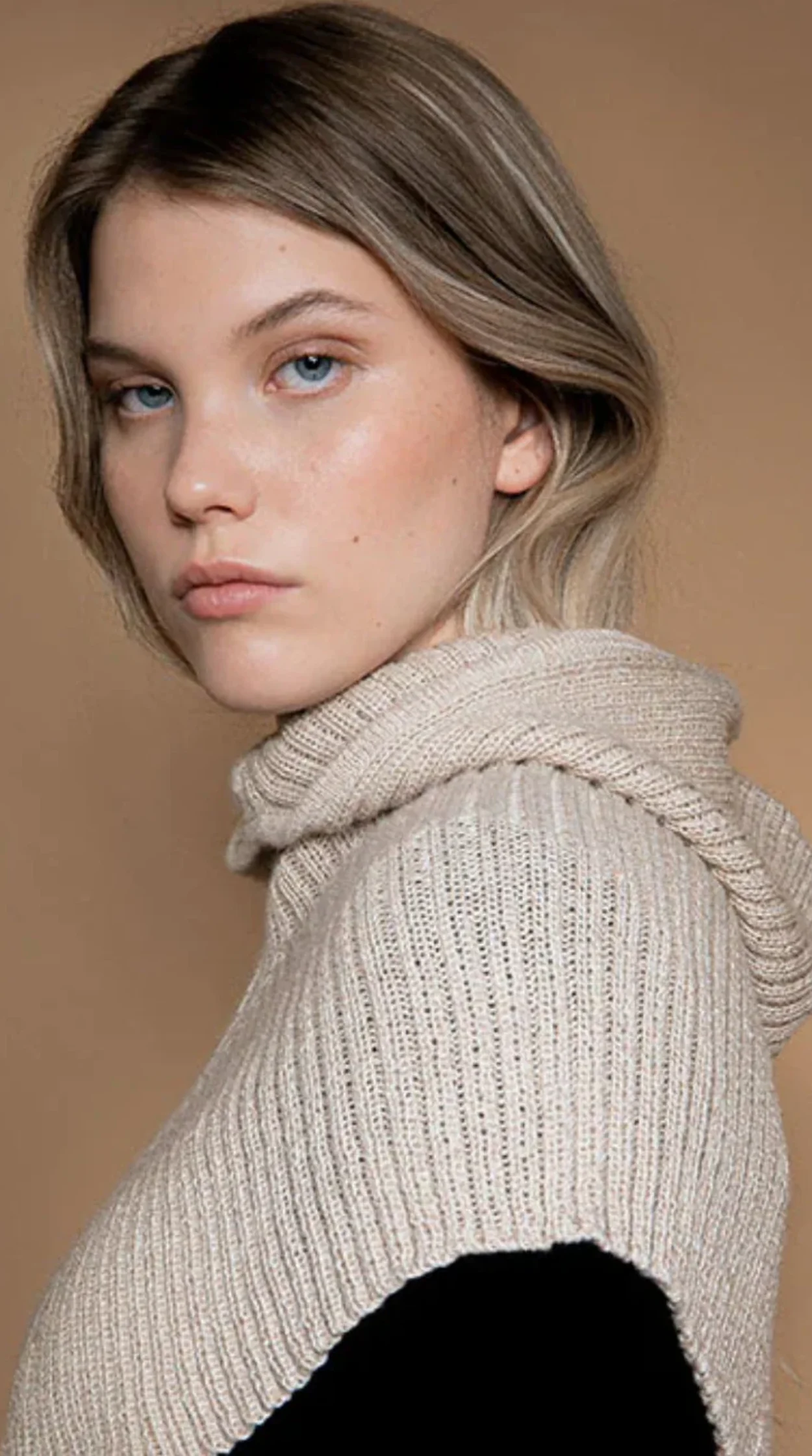 Alpaca Rib Hood - Margir litir 