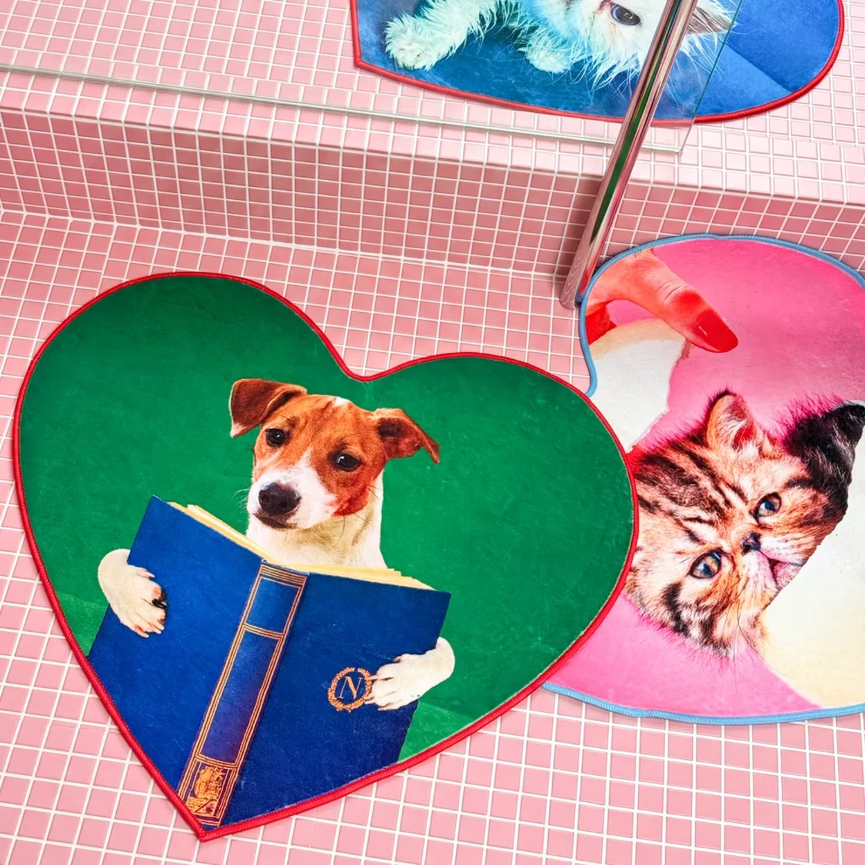 Bath Mat - Nerdy Dog