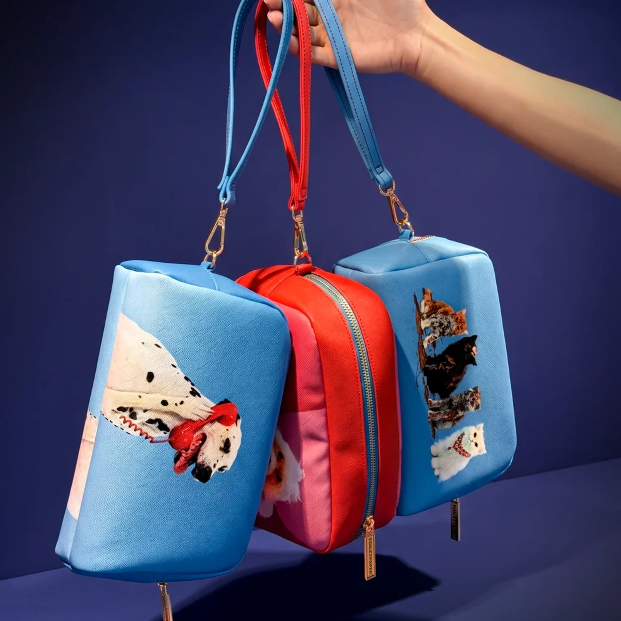 Cosmetic bag- 23x8x13 - Kitty Gang