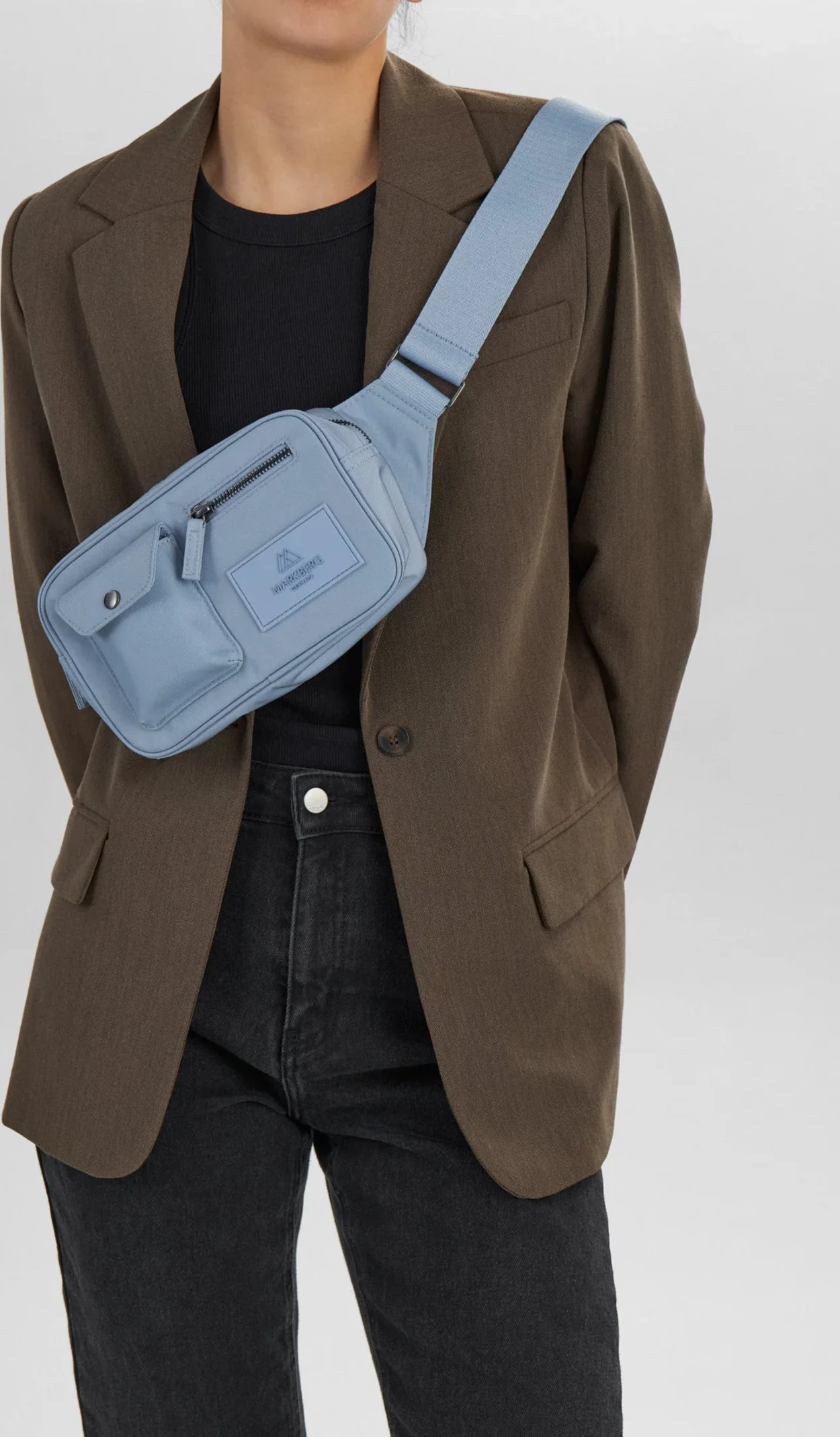 DarlaMBG Bum Bag,Monochrome Sky Blue