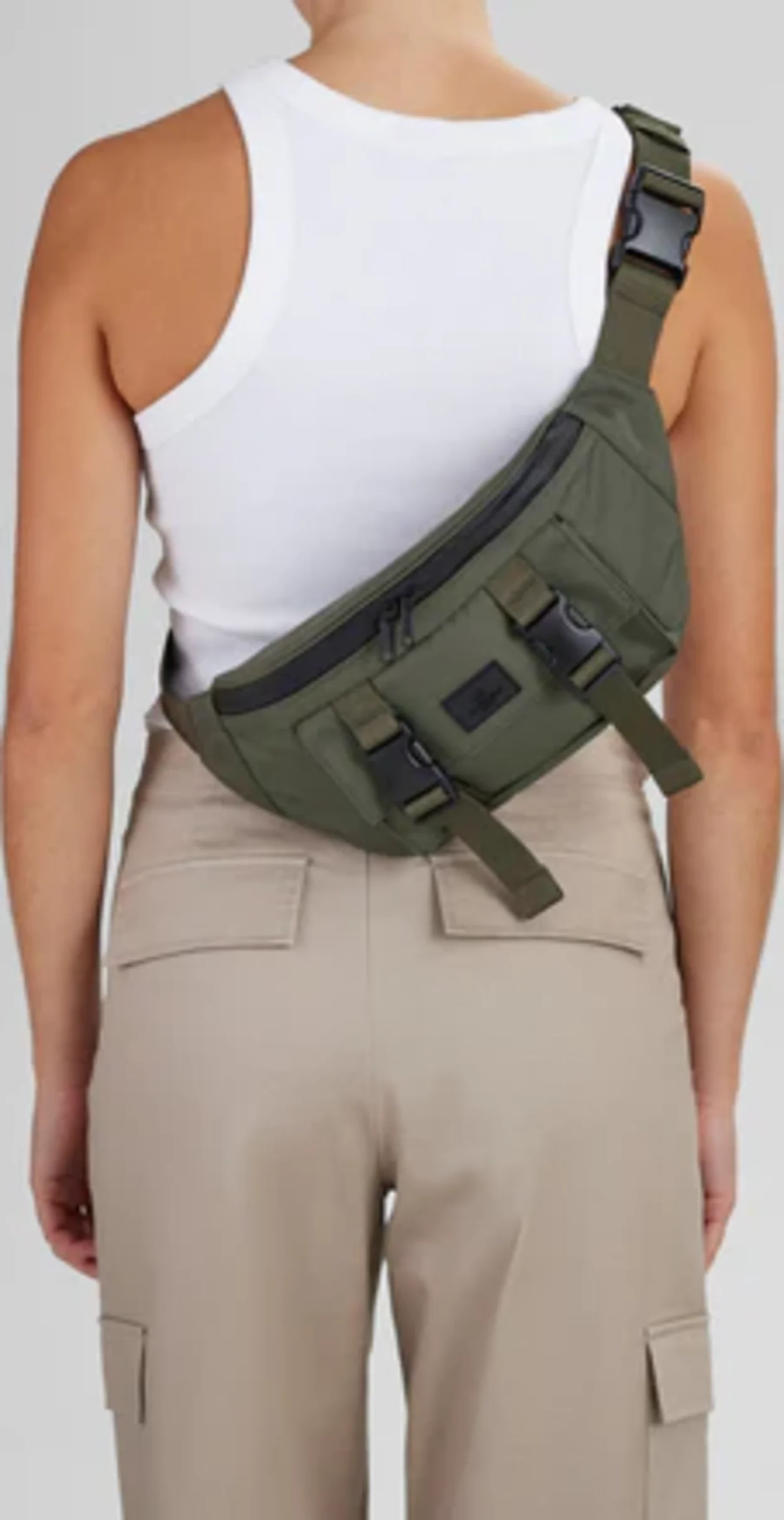 EastMBG Bum Bag, Recycled Dark Olive
