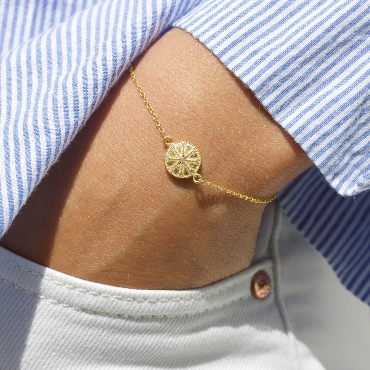 Energy Bracelet - Gold 