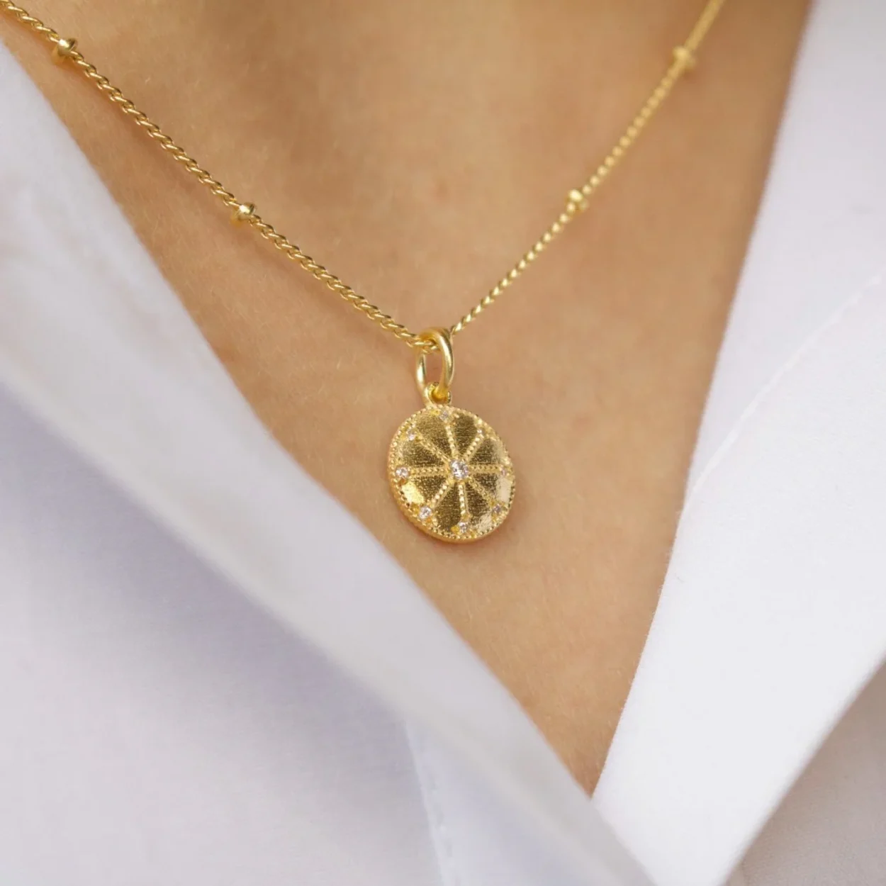 Energy Necklace - Gold 
