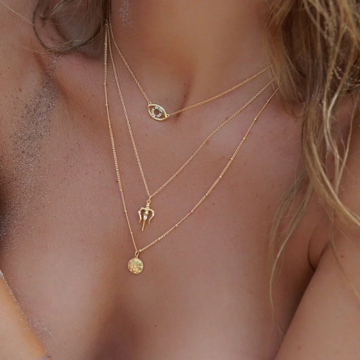 Energy Necklace - Gold 