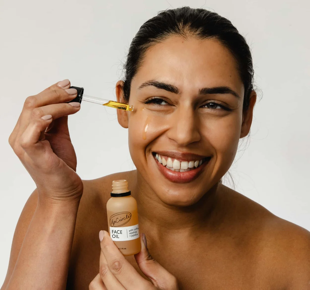 Face oil with Coffee