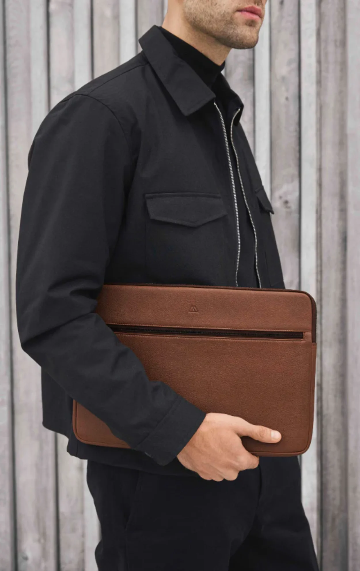 FlintMBG Laptop Sleeve - Cognac