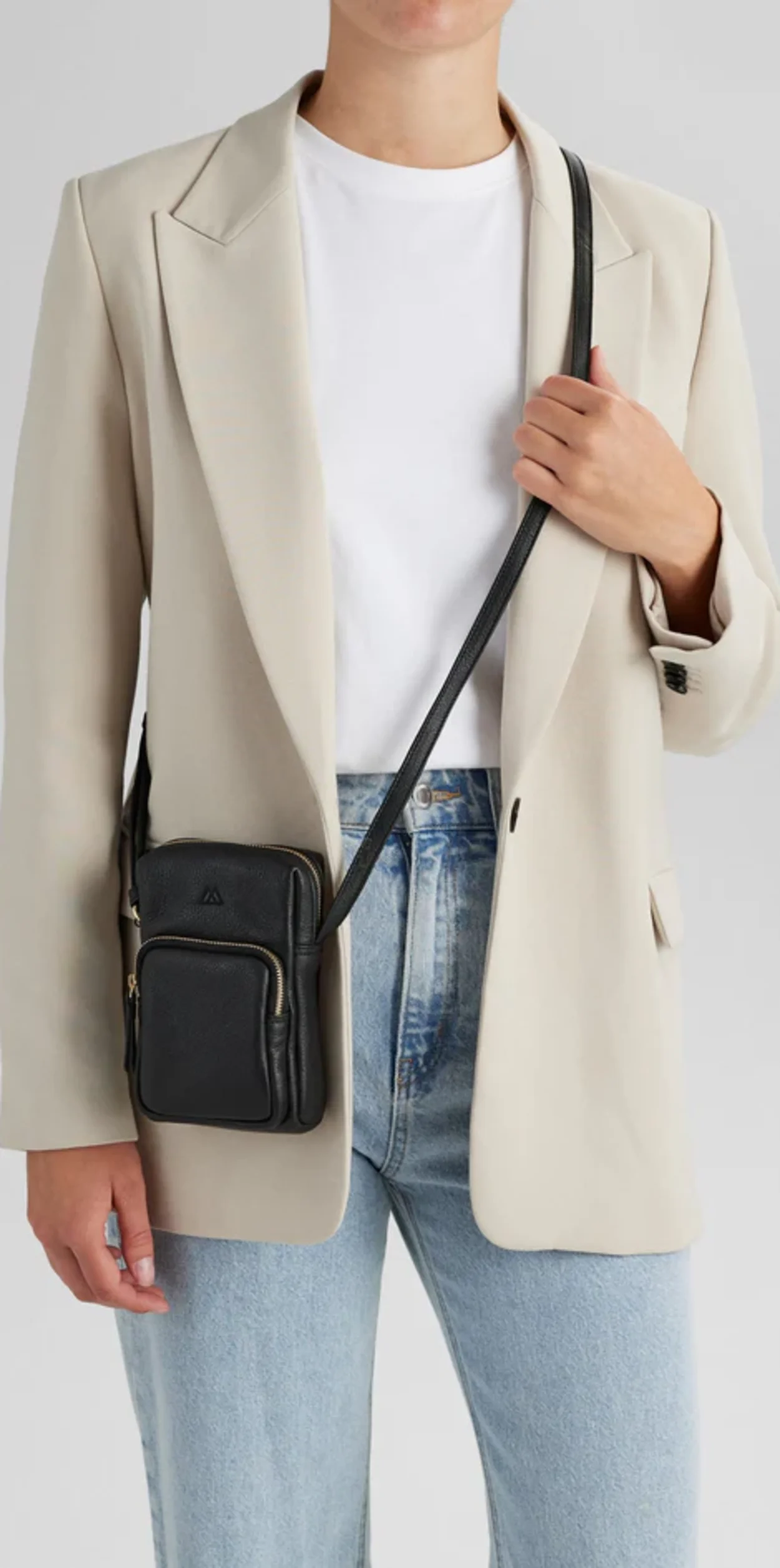 FocusMBG Mini Crossbody Bag  Black/Gold