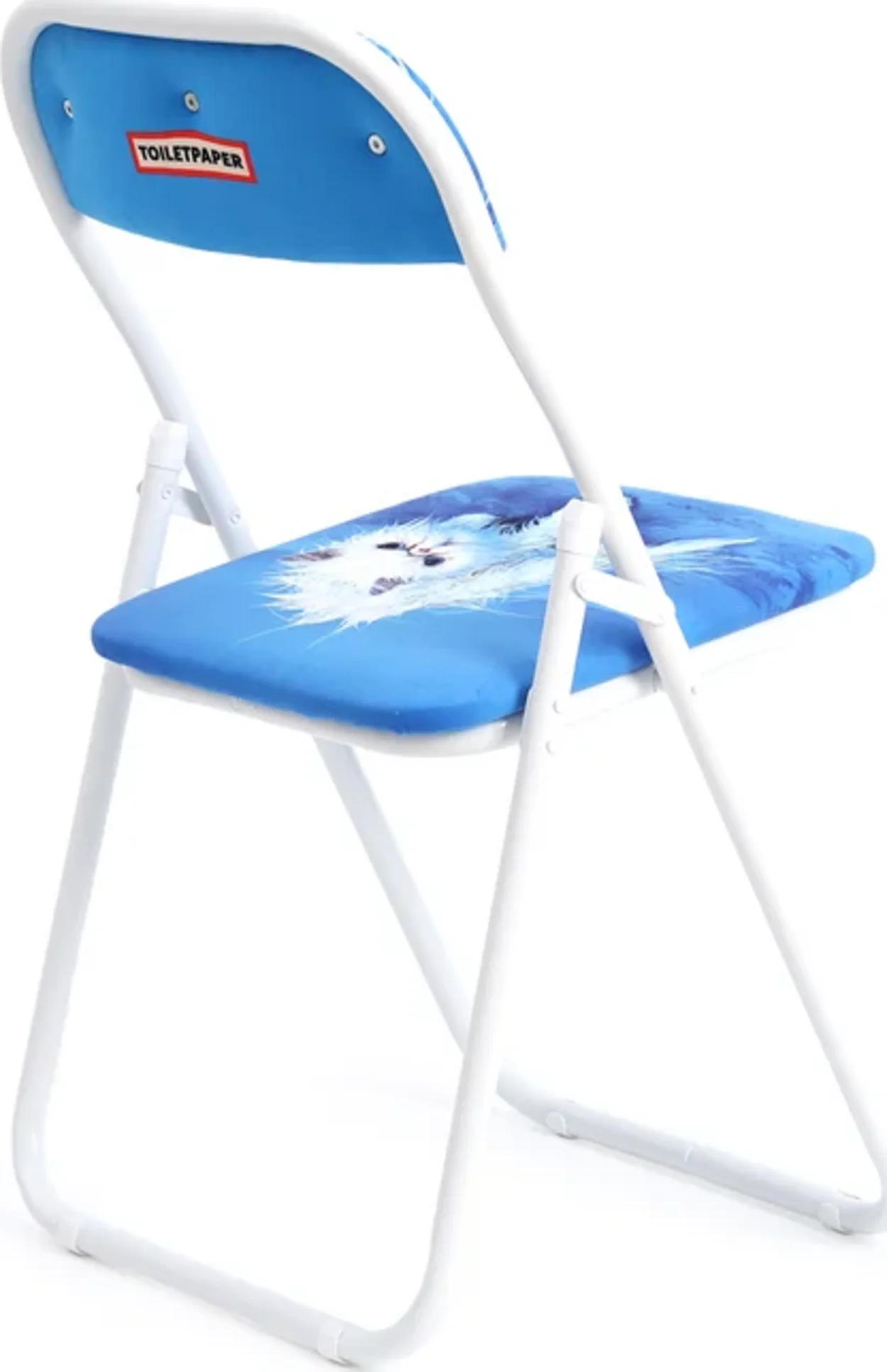 Folding Chair - Angry Cat