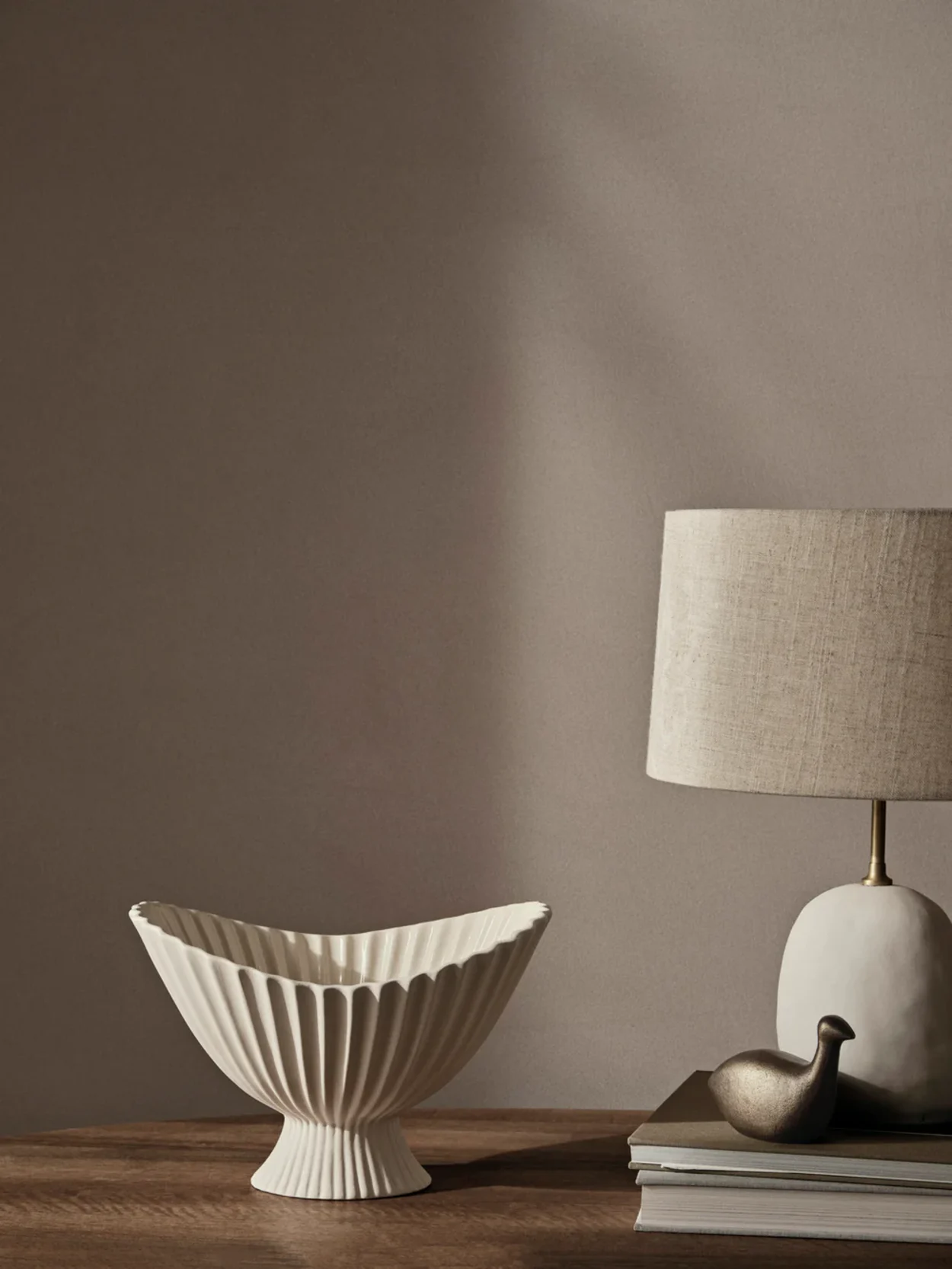 Fountain Bowl - 28 - off white