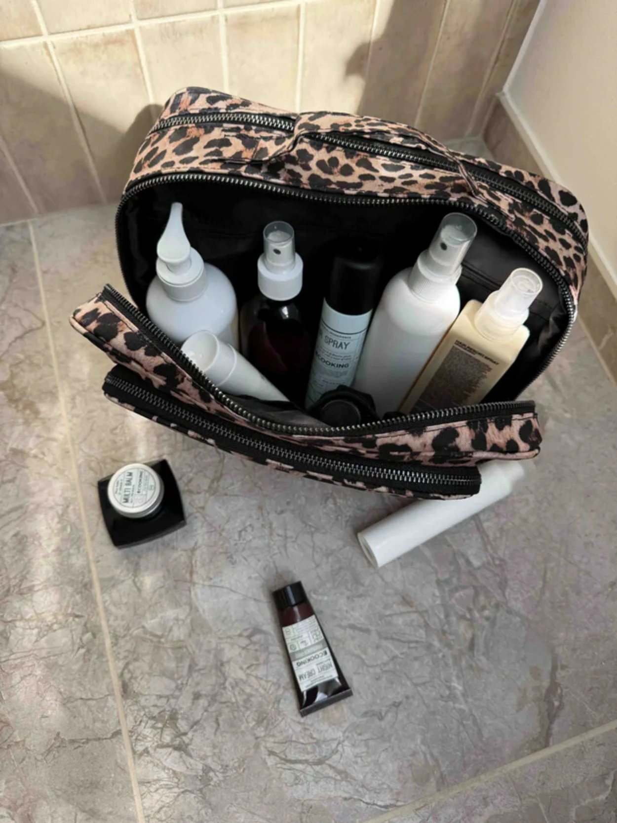 GuardMBG Toilletry bag rec Leopard 