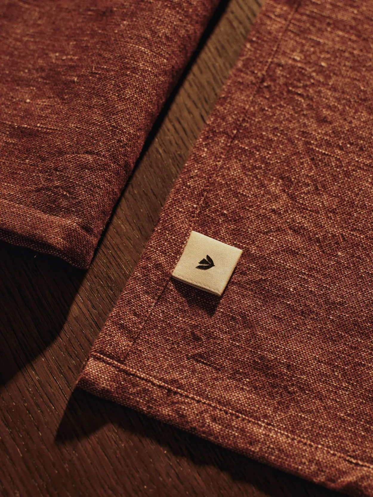Hale napkins - set of 4 - chestnut