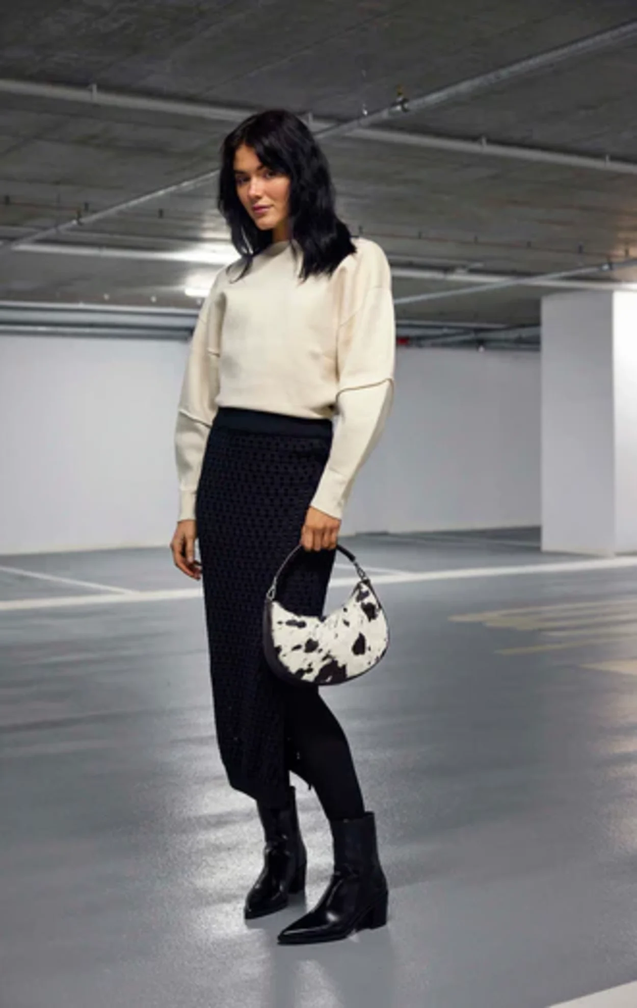 HeliaMBG Cross Bag Cow print