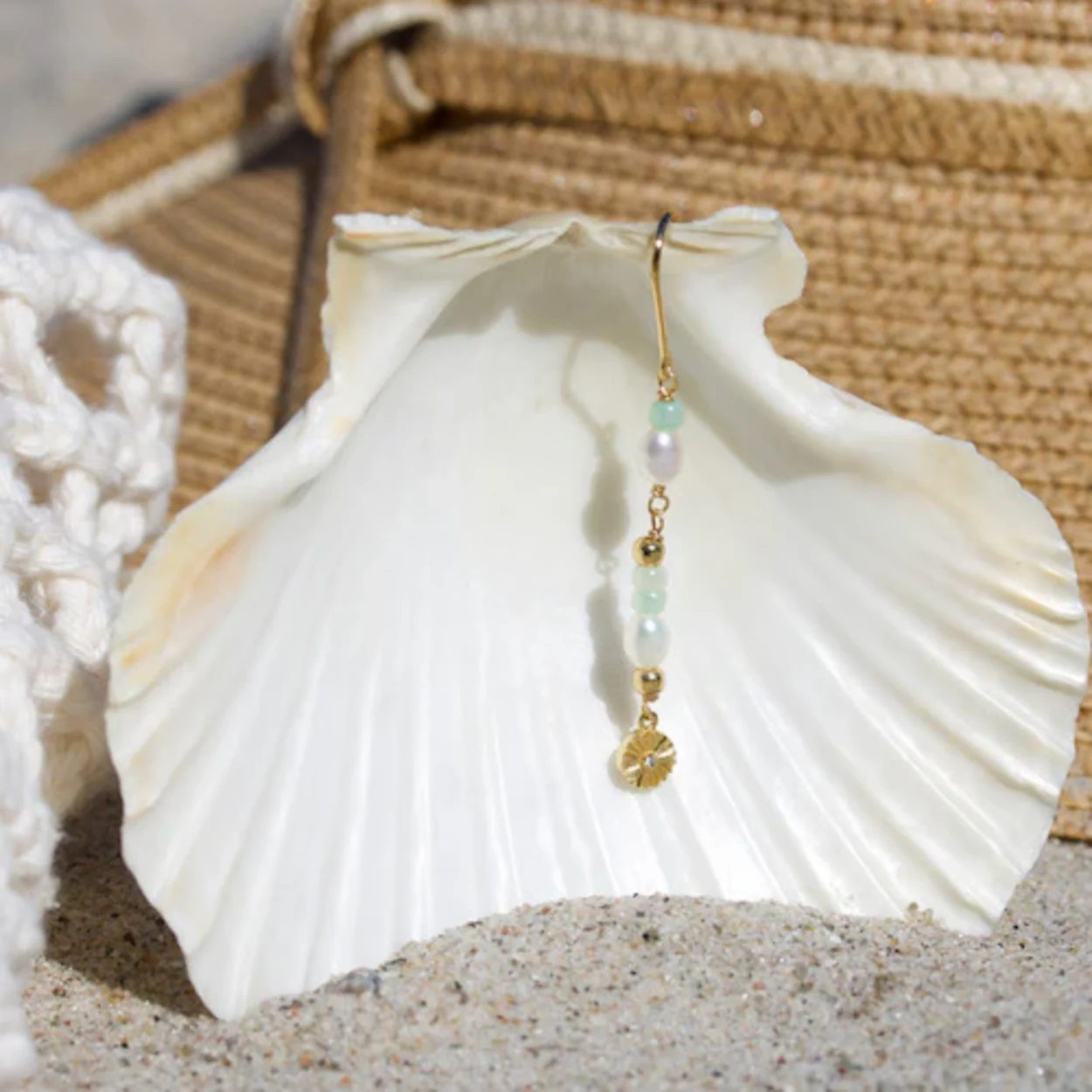 Innovation Pearl Chain Earrings