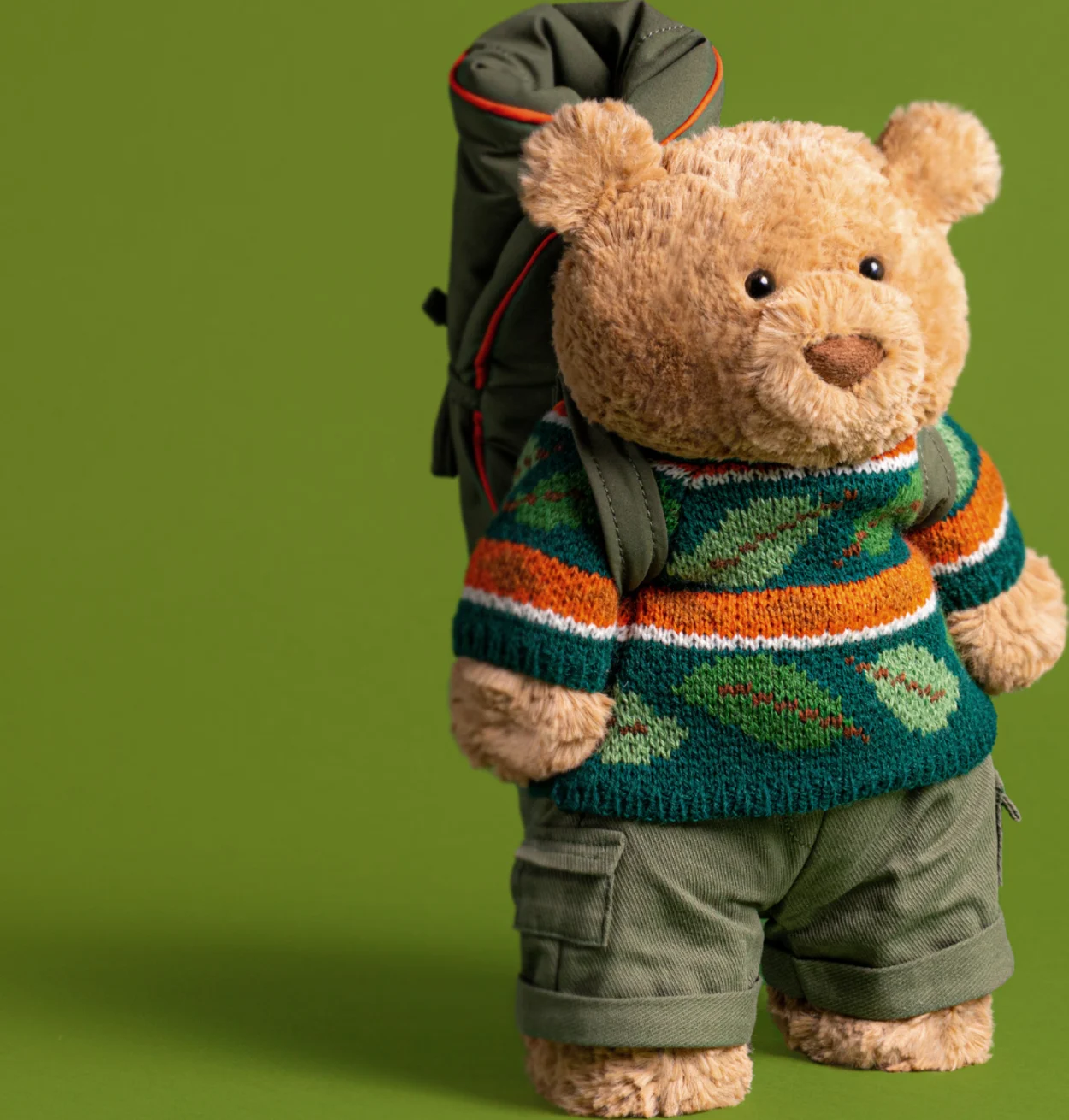 Jellycat Bear hiking outfit 