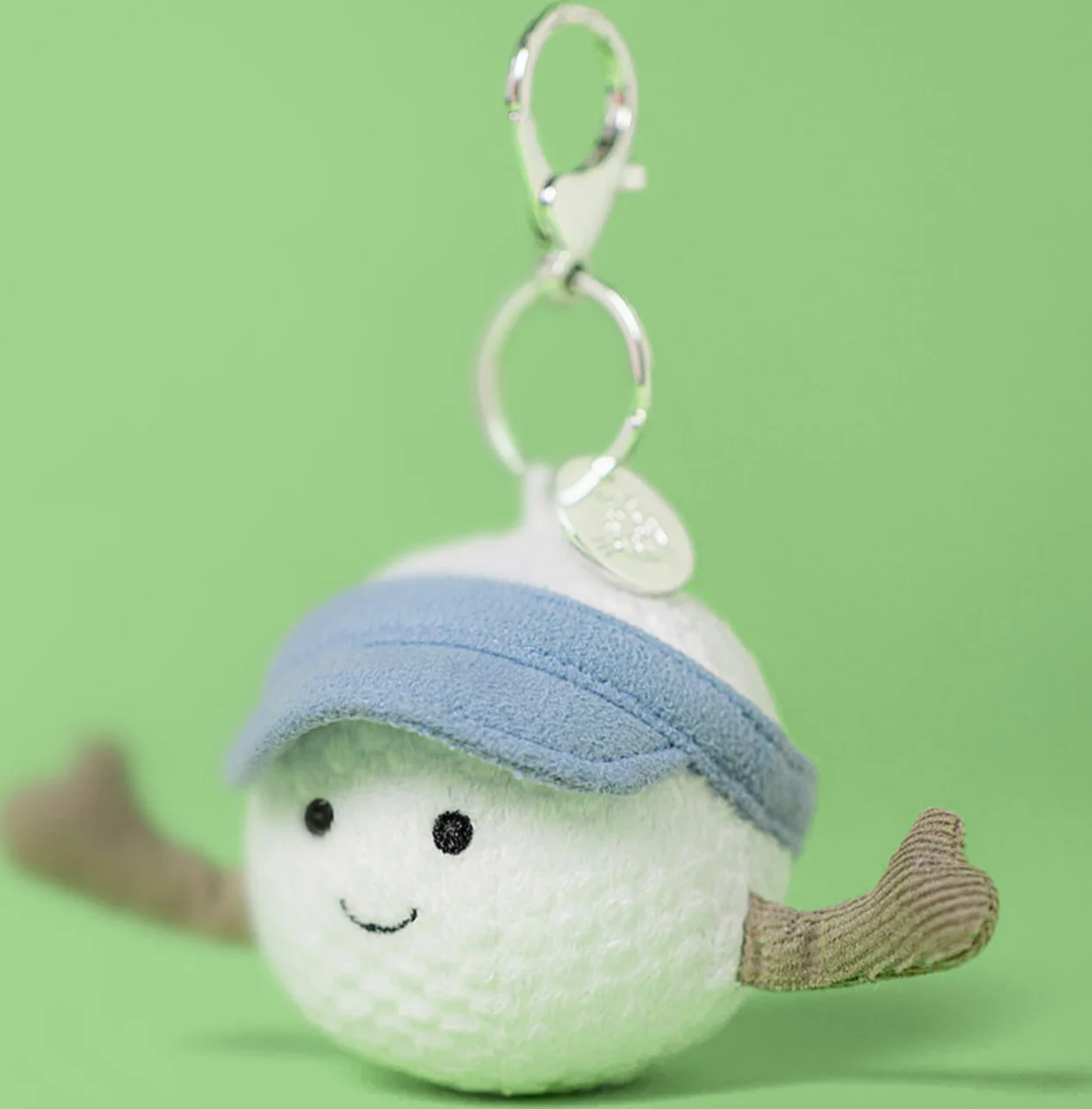 Jellycat golf bag charm