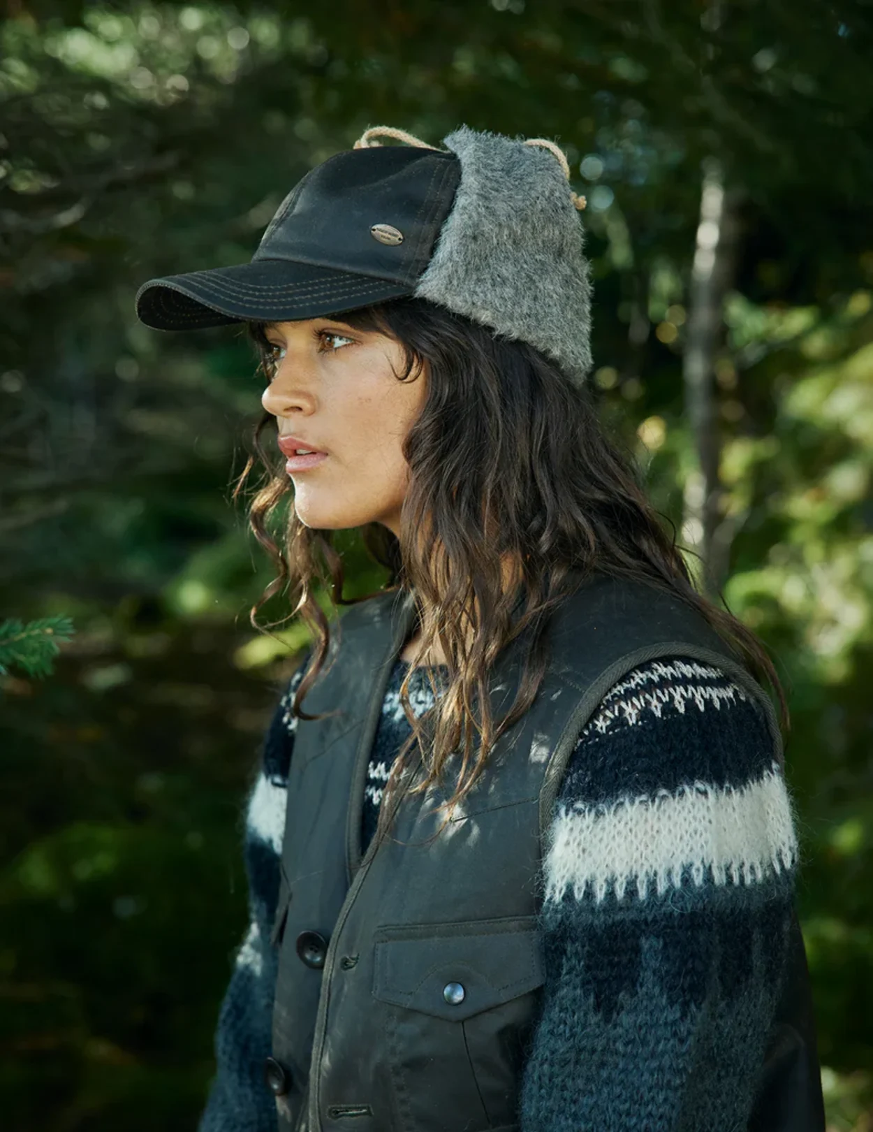 Kaldakinn cap - Waxed cap - Olive