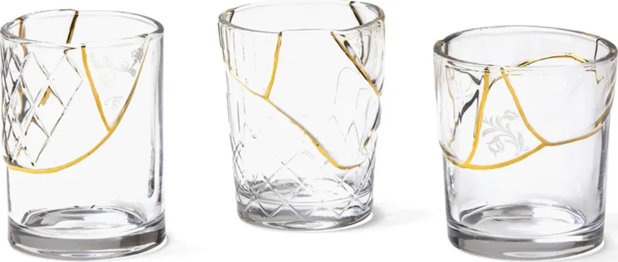 Kintsugi glass 8,2 cm