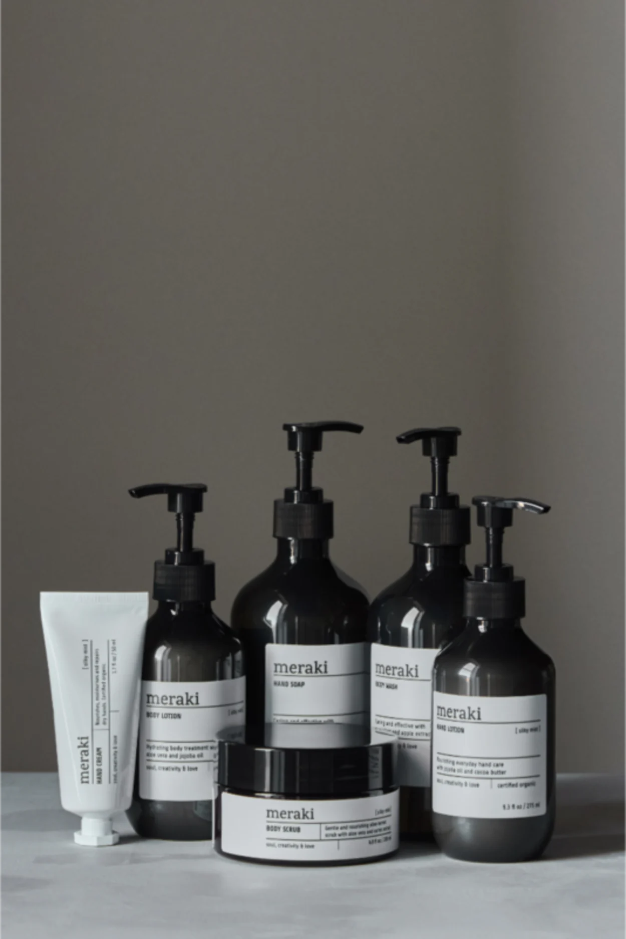 Meraki Sturtusápa Silky Mist (490ml)