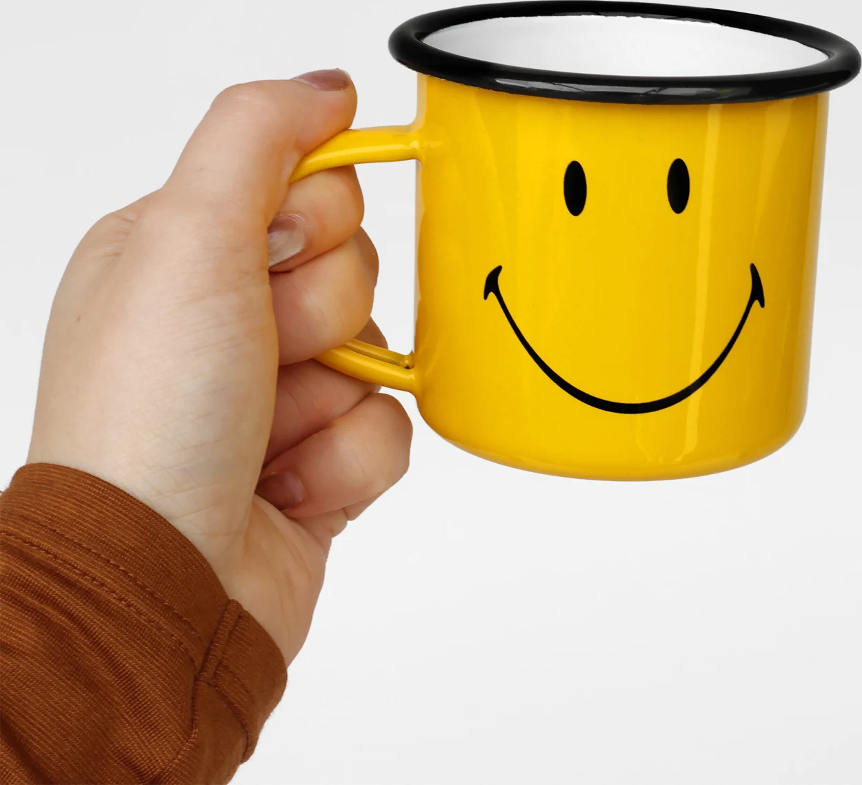 Mug Smiley Enamel