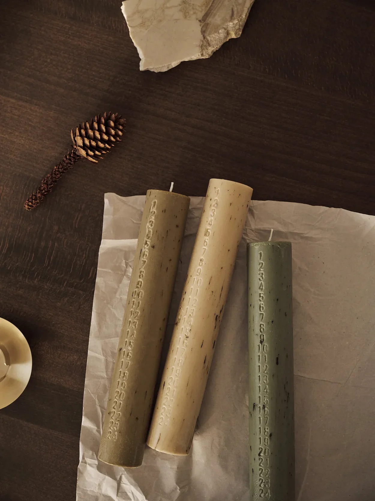 Mura Advent Candle - Oat