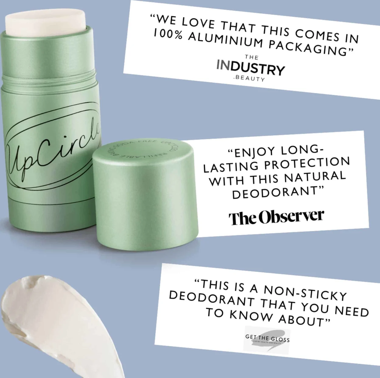 Refillable Deodorant with Macadamie 