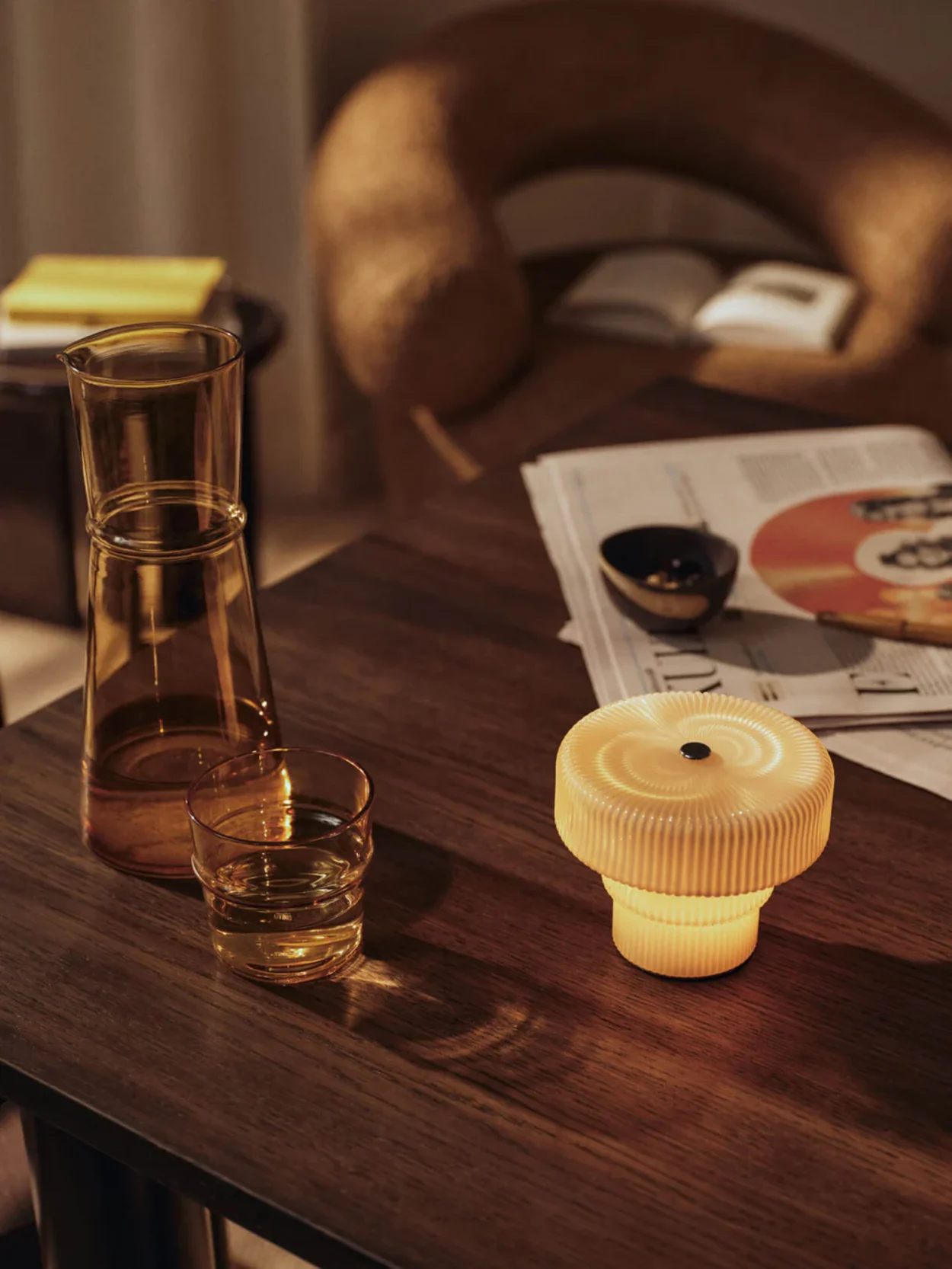 Ripple Portable Lamp - H10 - Oat