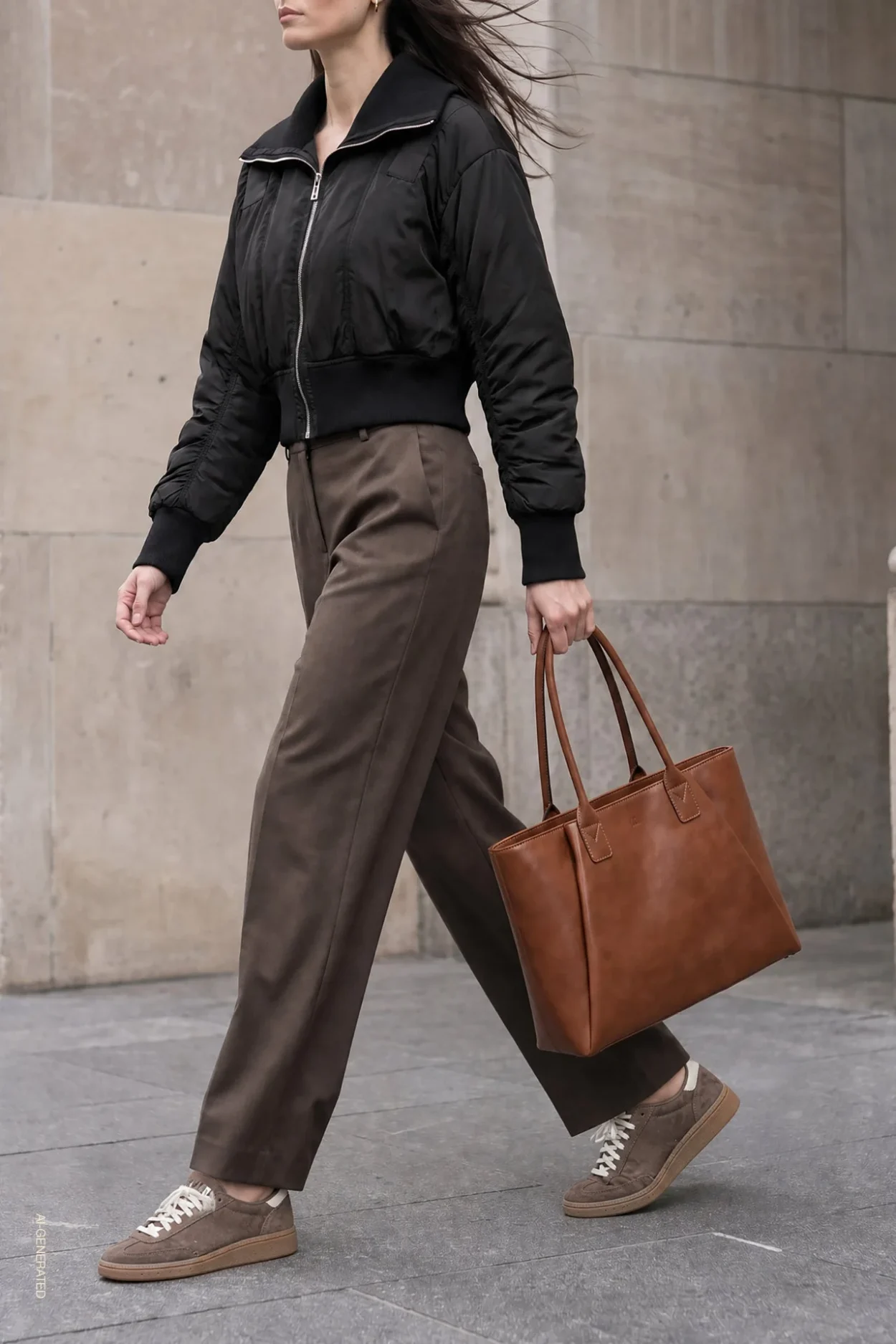 SayaMBG Work Bag Ant Chestnut