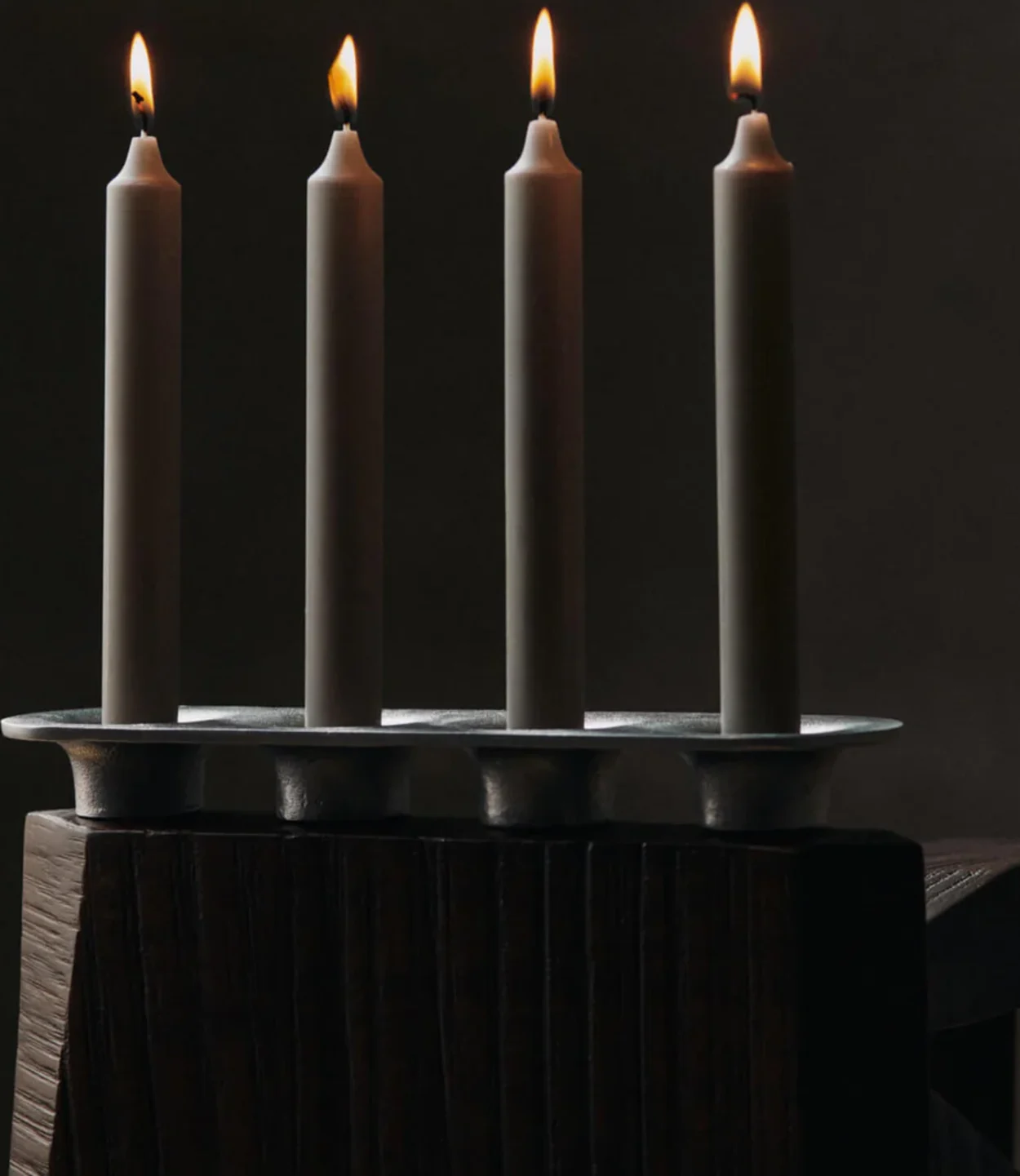 Soothe 4 Candle Holder - Aluminium