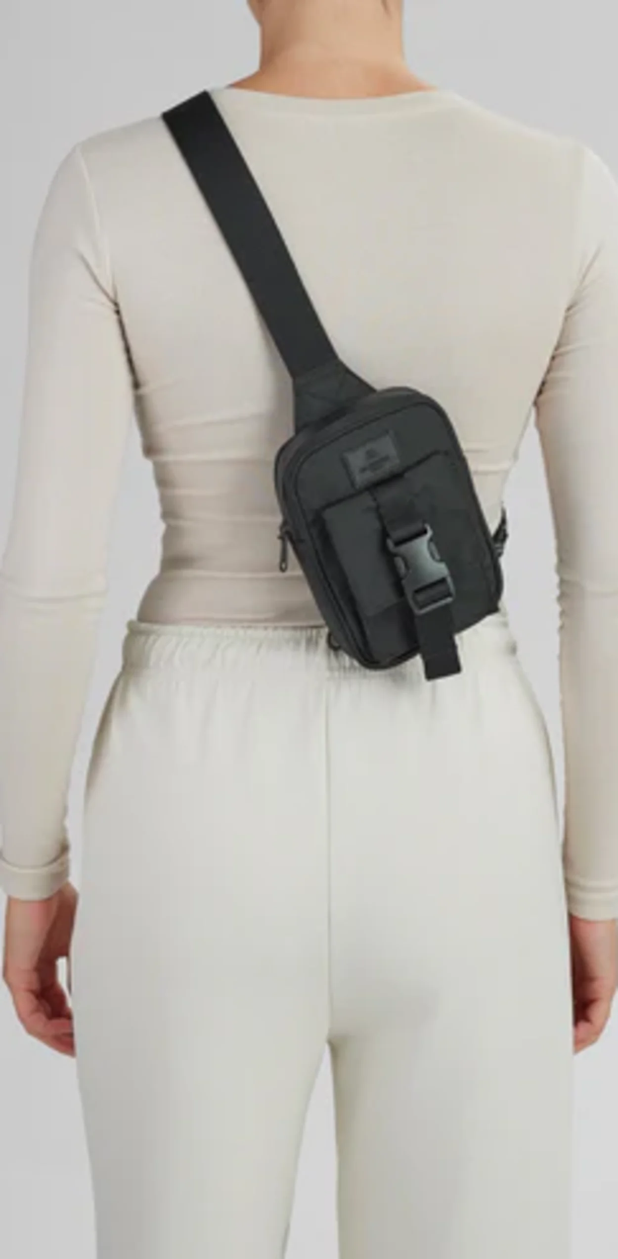 SouthMBG One Shoulder Rec Black