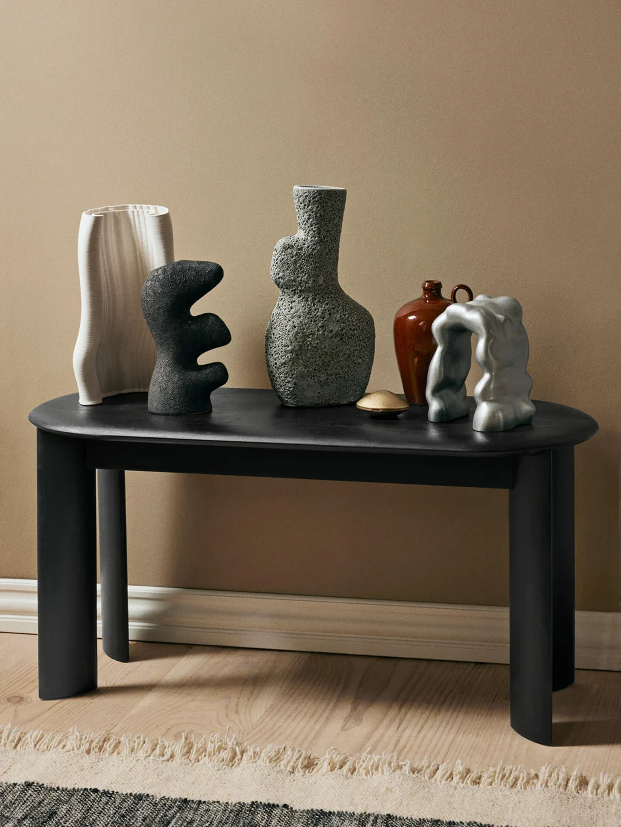 Yara Vase - Large - Grey Pumice