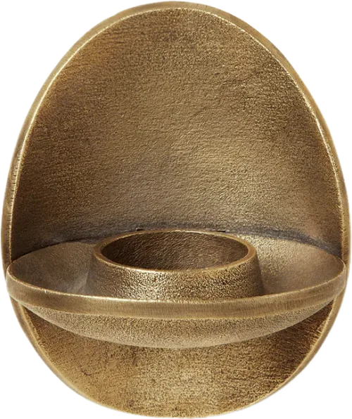 Agape Wall Tealight Holder - Brass 