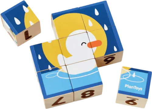 Animal Puzzle Cubes
