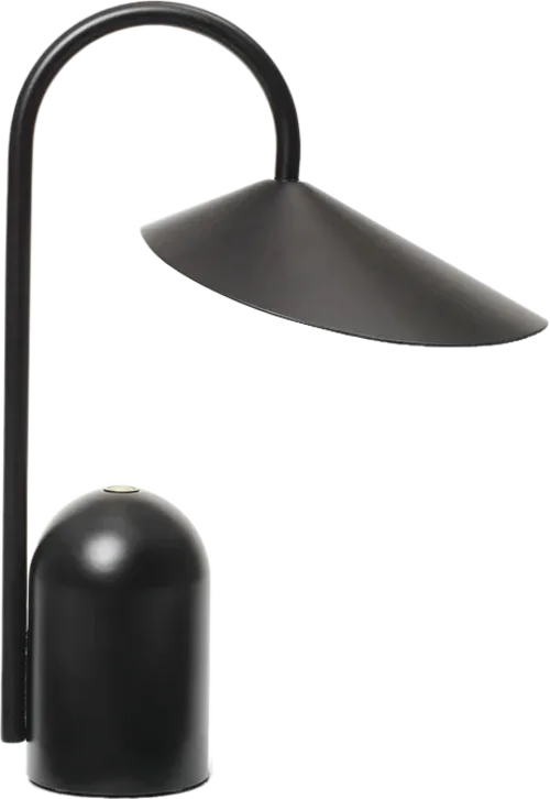 Arum portable lamp - svartur