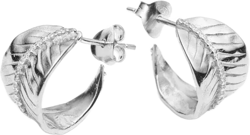 Ashok Earrings - Silver
