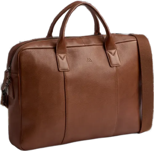 AxelMBG Laptop Bag Cognac