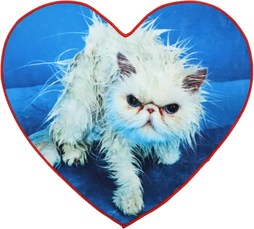 Bath Mat - Angry Cat