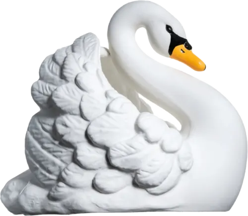 Bath Swan White