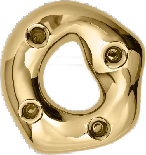 Bellure Ring Candle Holder - Brass