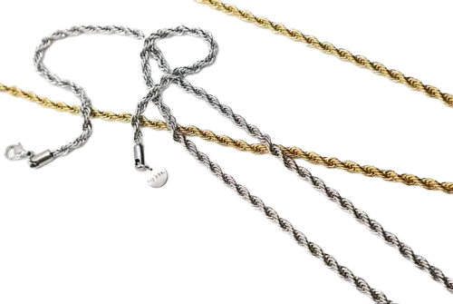 by my letra rope keðja (silfur - 40 cm)