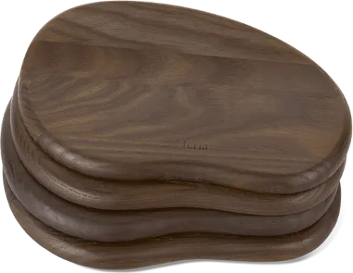 Cairn Butter Boards-Set of 4-Dark Brown