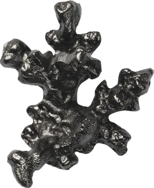 Comber Coral Branch Hook - Blackened Aluminim