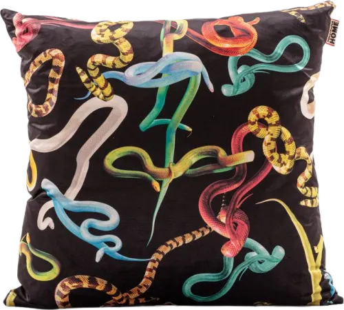 Cushion Snakes 67x67 cm