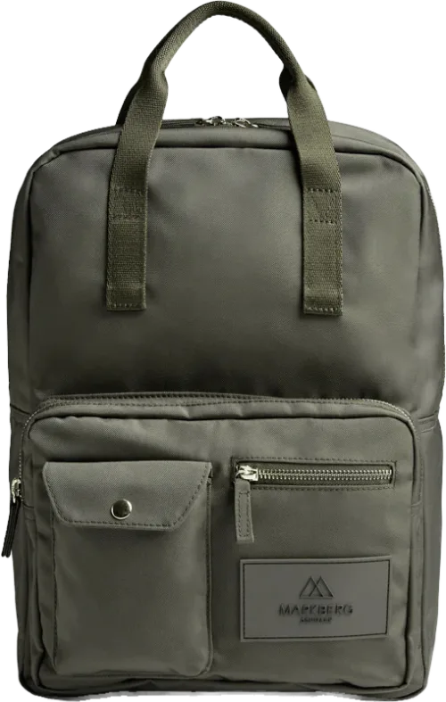 DarlaMBG Backpack - Dark olive w/ gold