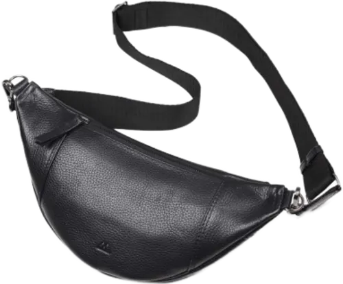 Elinor Bum Bag - Black w Black 