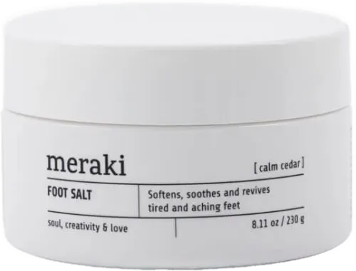 Foot salt /fótasalt 200ml - Calm Cedar