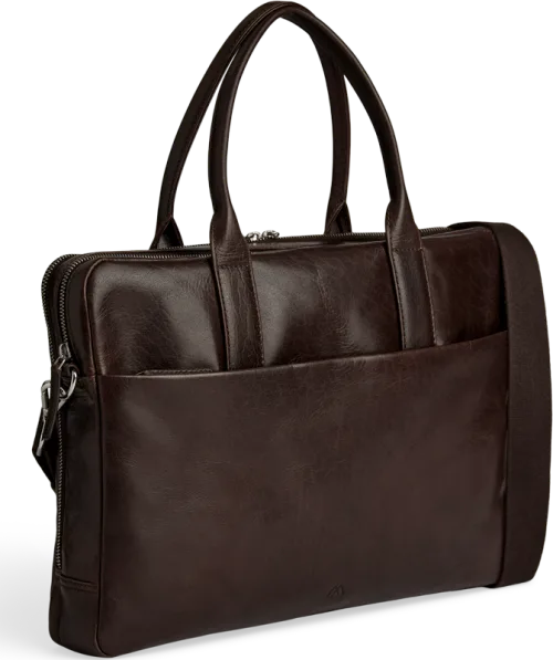 GrantMBG Laptop Bag Espresso Brown