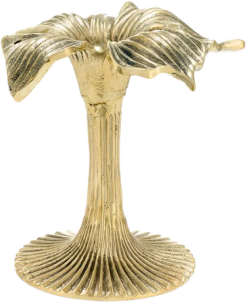 Hailey Hibiscus Candle Holder Long