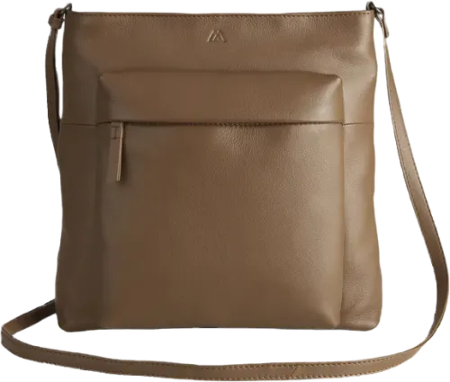 JaelynMBG Crossbody Bag- Tan