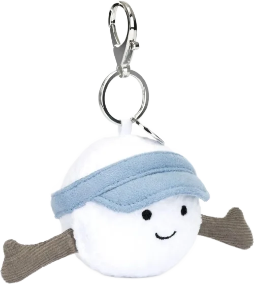 Jellycat golf bag charm